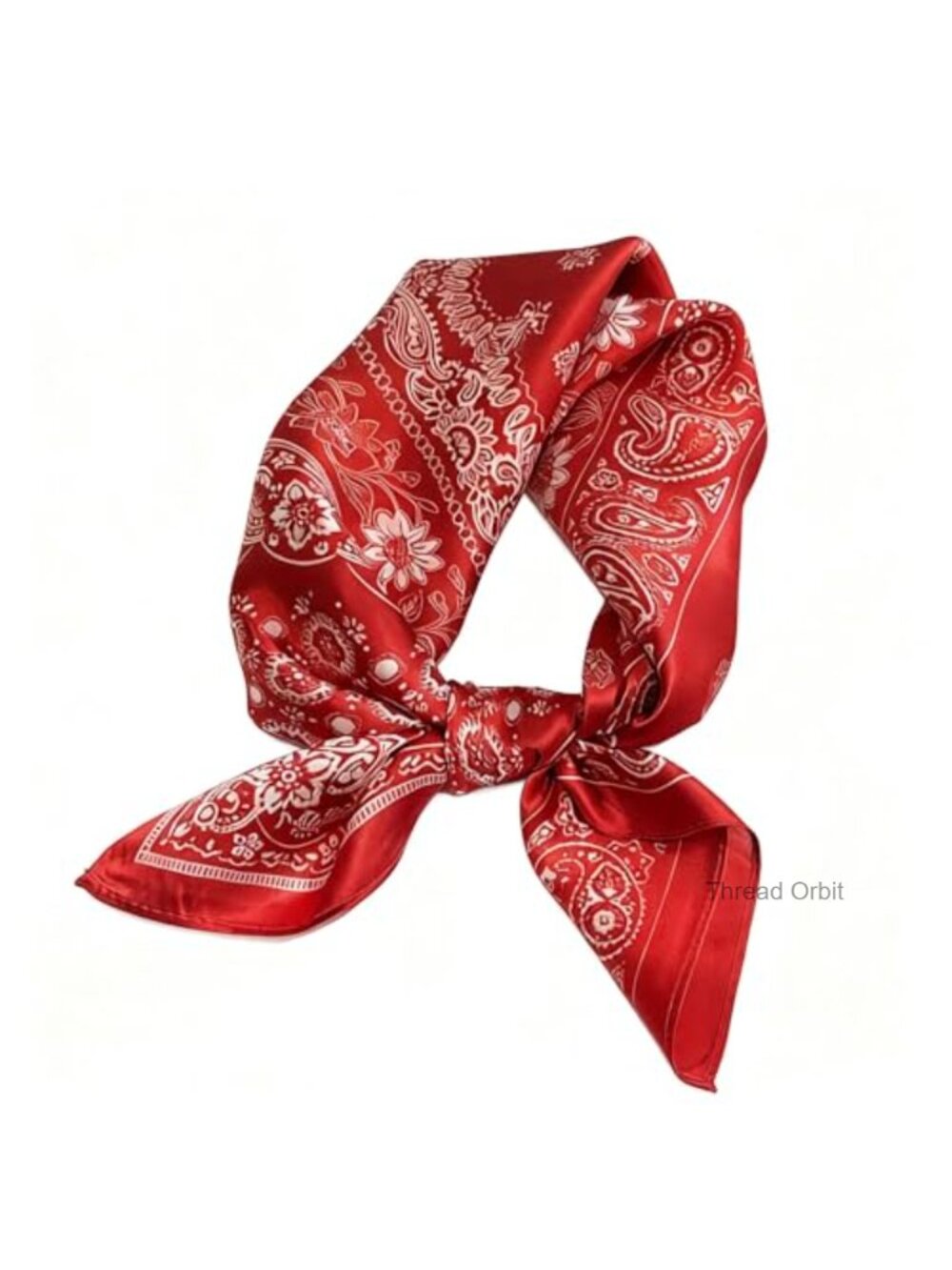 Polyester Bandana Head Scarf Hair Wrap Neck Tie Bag Accessory Gift for Women